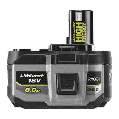 Аккумулятор к электроинструменту Ryobi ONE+ RB1880T High Energy Lithium+, 18V, 8Ah, 1.3кг (5133006264) Винница