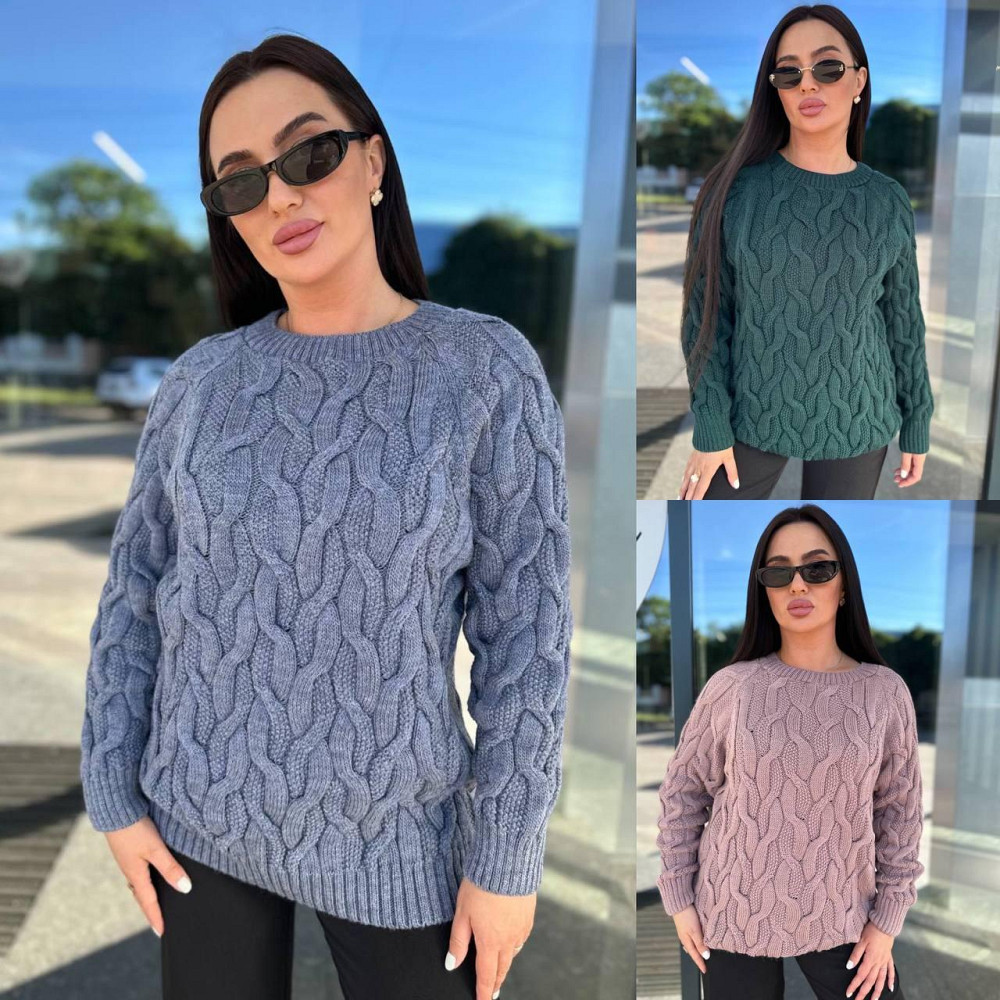 Модный женский свитер косами..44-60р Киев - изображение 2