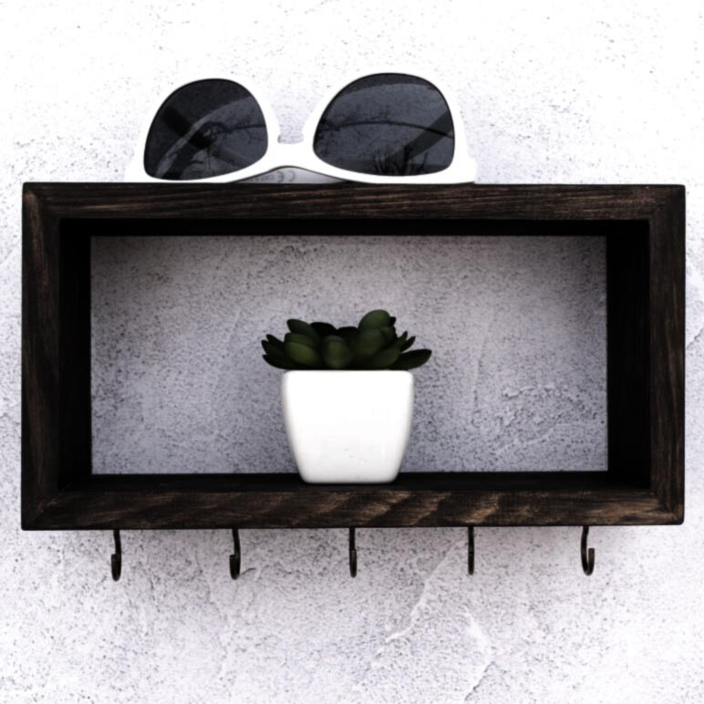 Ключница деревянная 