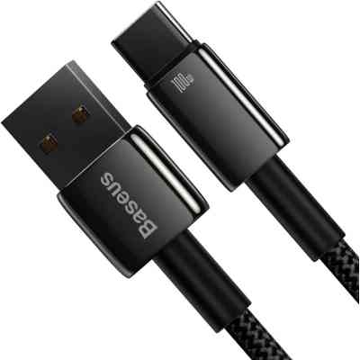 Дата кабель USB 2.0 AM to USB-C 2.0m 100W black Baseus (CAWJ000101) Вінниця