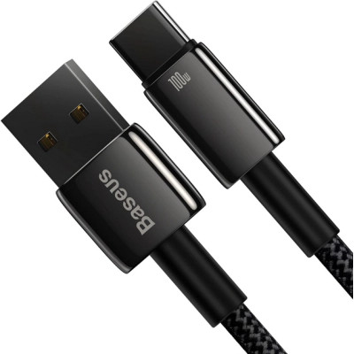 Дата кабель USB 2.0 AM to USB-C 2.0m 100W black Baseus (CAWJ000101) Вінниця - фото 4