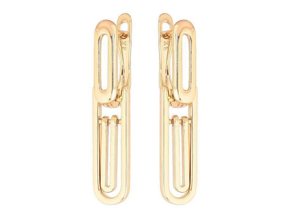 Сережки англійська застібка позолота 18K«Декоративні підвіски» 287310 ТМ XUPING Київ - фото 1