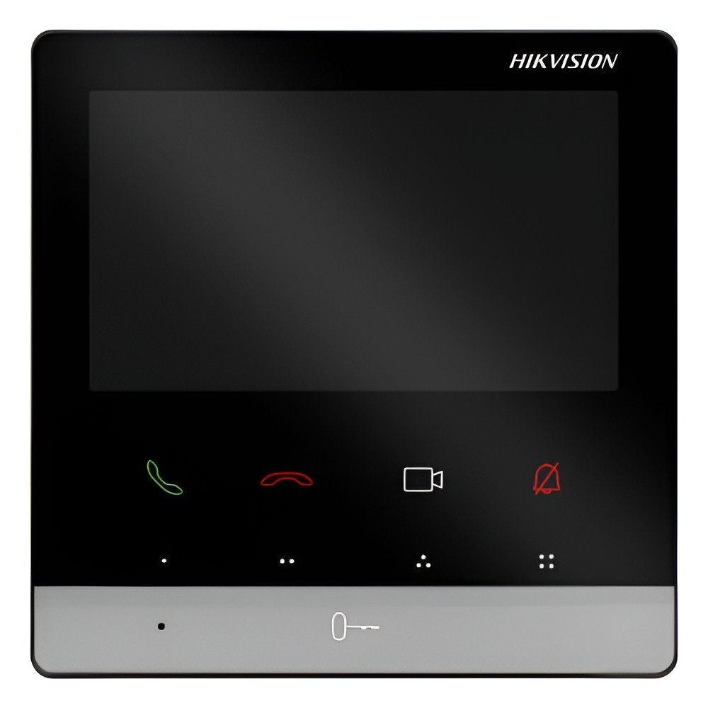 IP-відеодомофон Hikvision DS-KH6100-E1 чорний із сріблястим Харків - фото 6