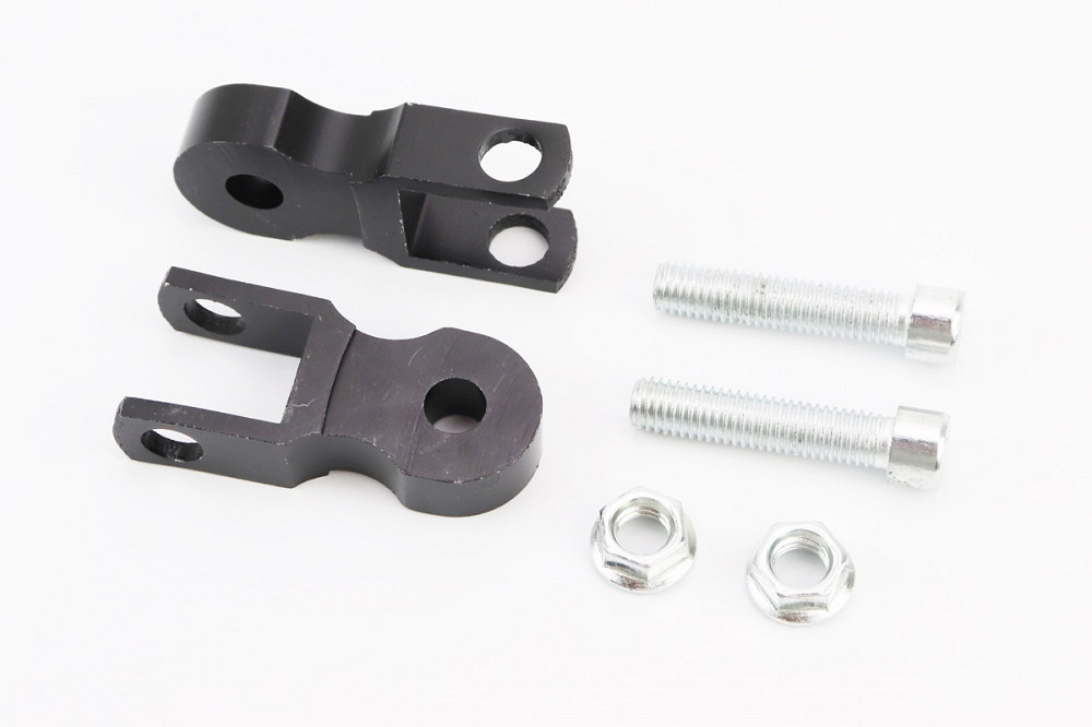 Подовжувач заднього амортизатора 45мм к-кт 2шт, чорний Київ - фото 1