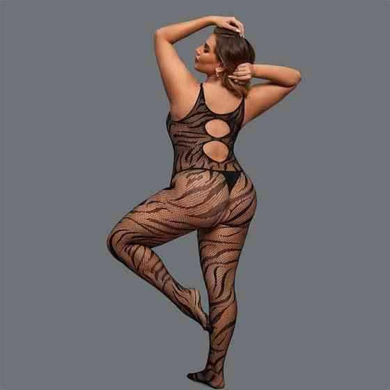 Спокусливий бодистокінг із відкритим доступом L-XXL — Еротична білизна Вінниця