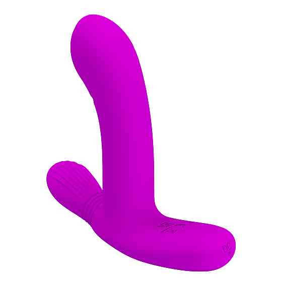 Вибратор PRETTY LOVE - Geri Purple, 12 vibration functions 3 licking settings Wireless remote contro Sex Aura Киев