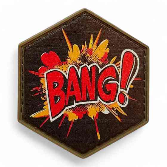 Патч / шеврон "Bang!" Запоріжжя