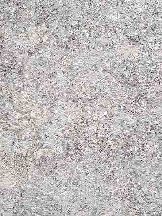 Шпалери вінілові на флізеліні гарячого тиснення DU&KA 1.06х10 вензель основа під штукатурку сірі коричневі Київ