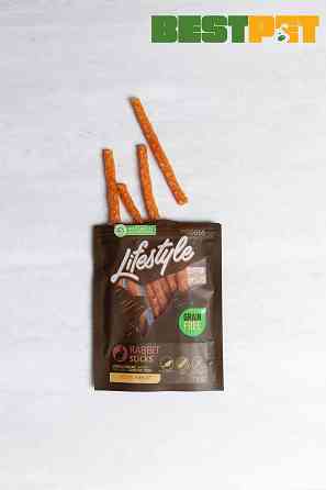 Nature's Protection Lifestyle Rabbit sticks Ласощі для собак стіки з кролика, 75 г Київ