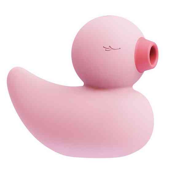 Вакуумний вібратор-качечка CuteVibe Ducky Pink Sex Aura Київ