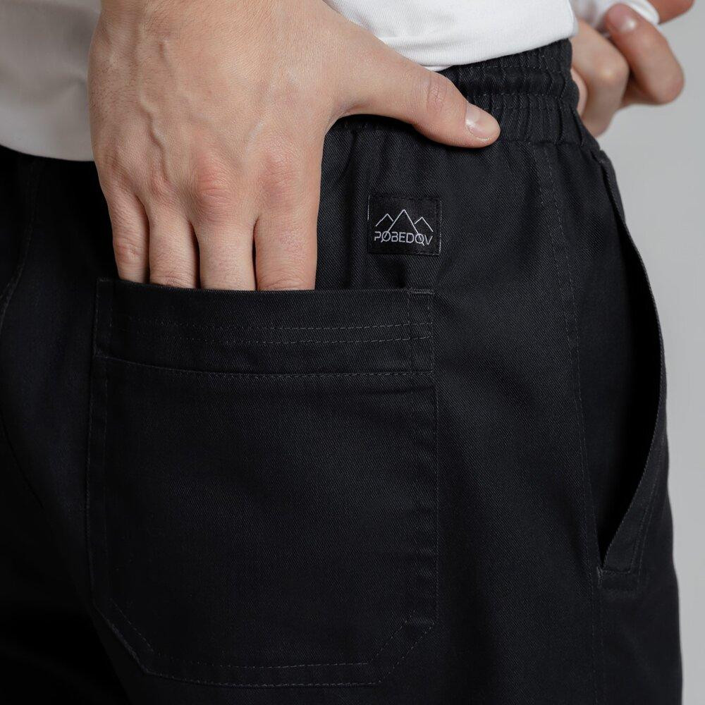 Чоловічі темно-сірі джогери весняні з кишенями Pobedov Vortex Київ - фото 6