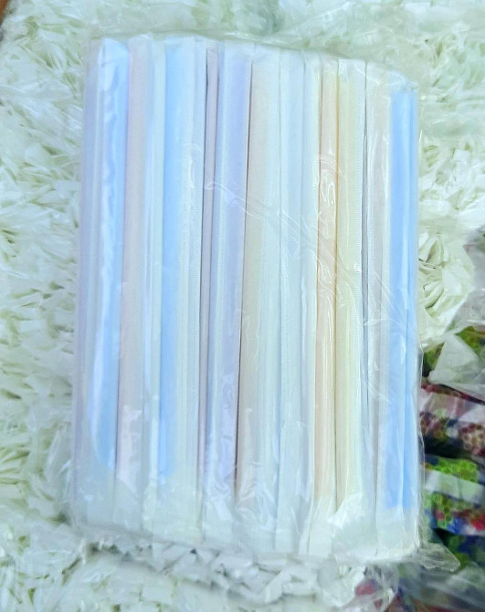 Трубочка гофрa в індивід.упаковці мікс d4.8-210мм 200шт Павлоград - фото 1
