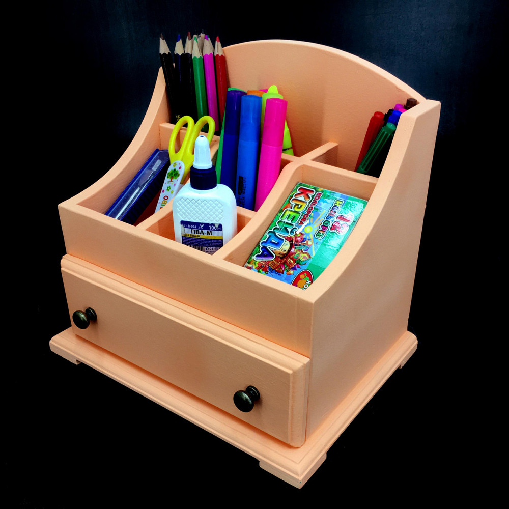 Органайзер настільний "Брандон" грейпфрут Миколаїв - фото 1