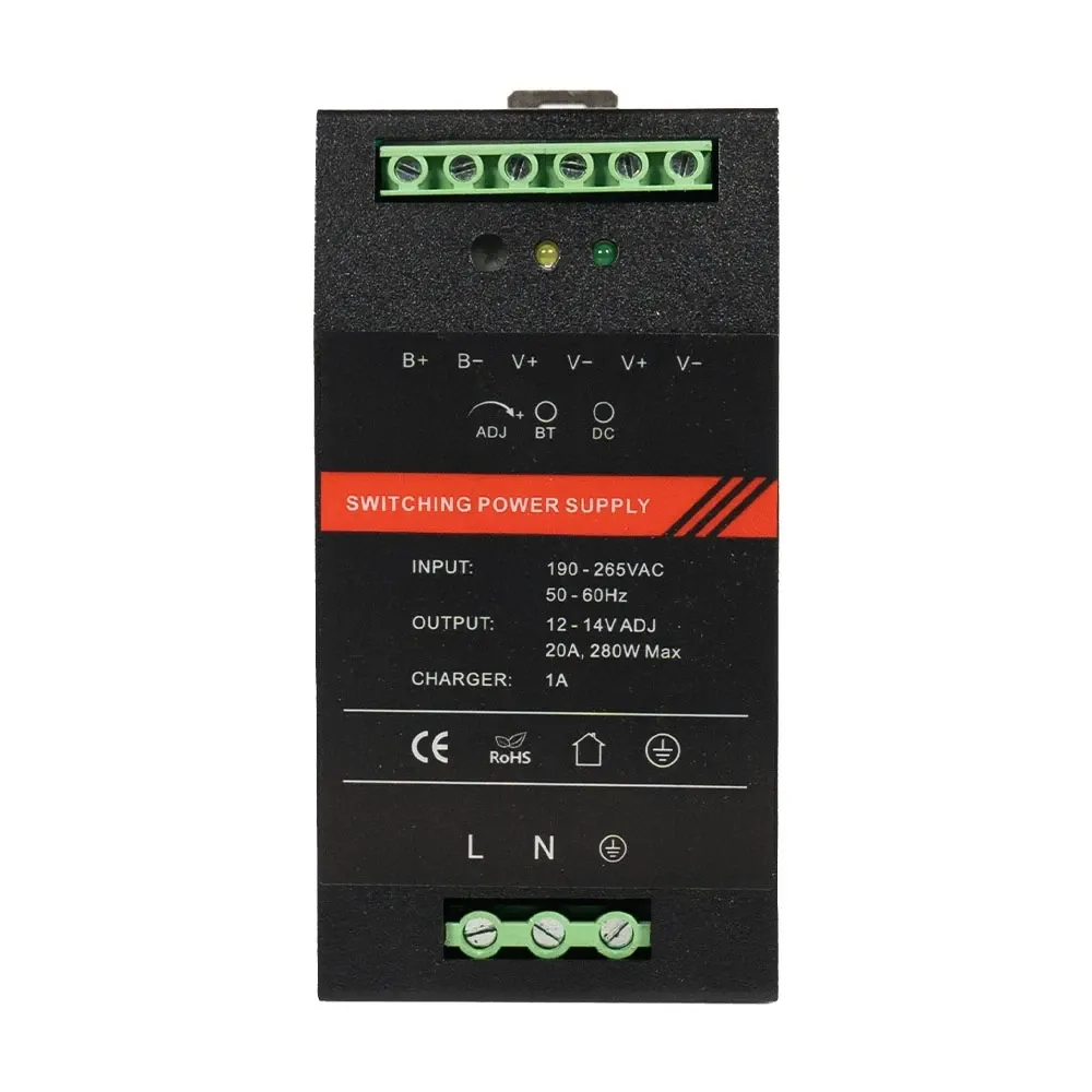 Джерело безперебійного живлення Kraft PSU-1220DIN з кріпленням на DIN-рейку (43-00110) Киев - изображение 11