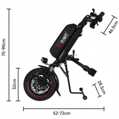 Електричний привід для крісла колісного з боковим кріпленням A5 Дніпро - фото 4