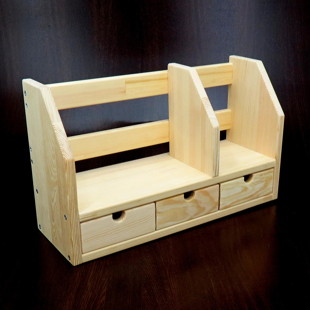 Настільна книжкова полиця "Даль" ваніль Миколаїв - фото 3