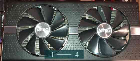 Відеокарта Sapphire Nitro Radeon RX 580-4 Gb. GDDR5 256bit. Київ