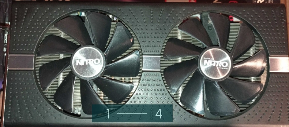Відеокарта Sapphire Nitro Radeon RX 580-4 Gb. GDDR5 256bit. Харків - фото 1