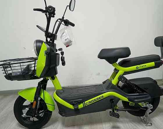 НОВИНКА 2026 Електровелосипед Crosser CR1 (800ВТ 60V 24Ah) - Салатовий. Харків