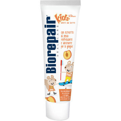 Дитяча зубна паста Biorepair Веселе мишеня 50 ml Персик (8017331069202) Вінниця - фото 2
