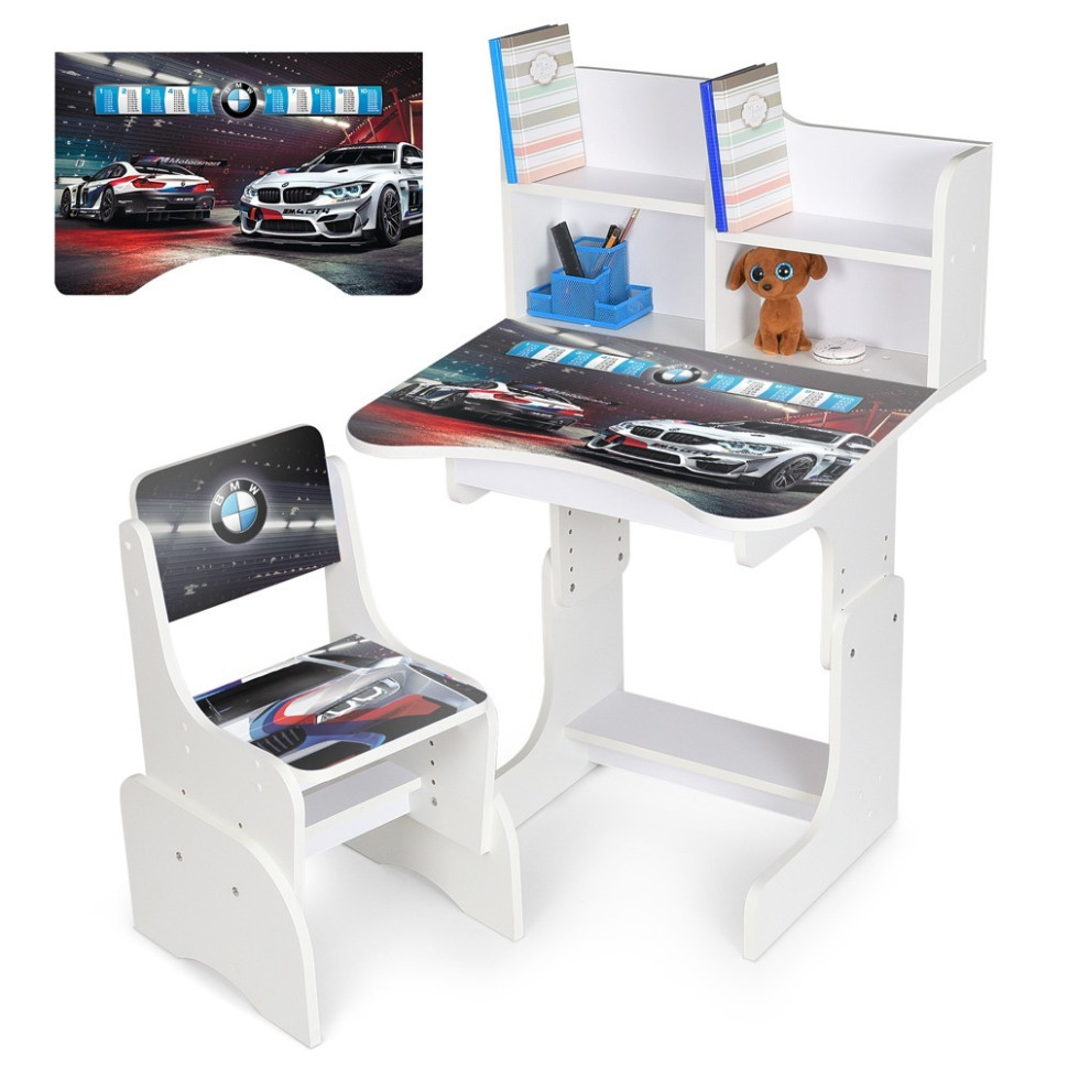 Детская Парта N 2071-7-1 белый, со стульчиком Винница - изображение 1