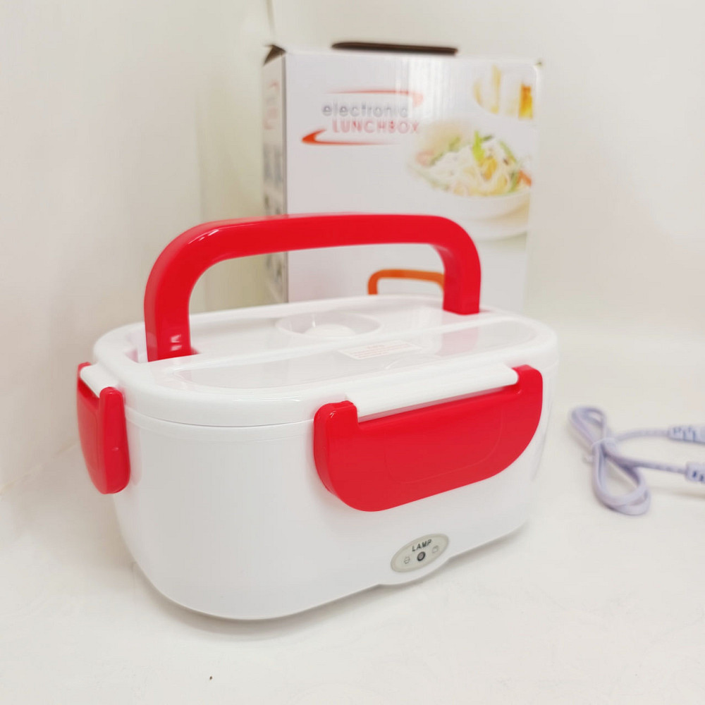 Электрический контейнер для еды с кабелем Lunch Heater 220 V, Ланчбоксы для школьников AD-78 Львов - изображение 7