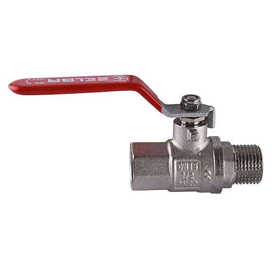 Кран шаровый прямой SELBA 1/2″ НВ КР SL1505 (000009617) Киев