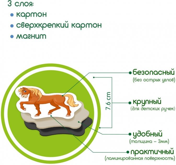 Набор магнитов Magdum 