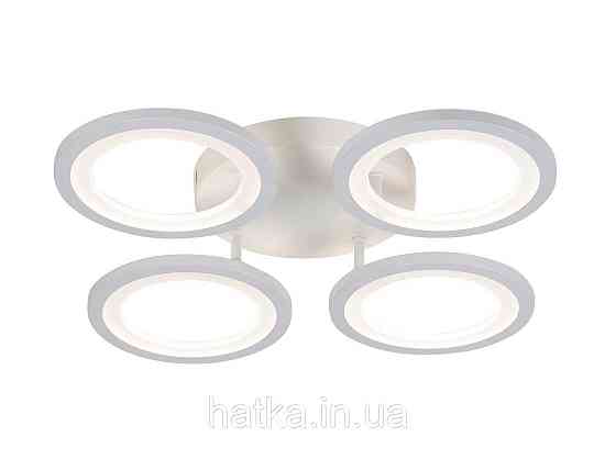 Світлодіодна люстра VALESO G 2715/4 Білий 88W Київ