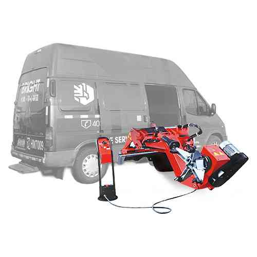 Мобильный шиномонтажный стенд для грузовых колёс от 14