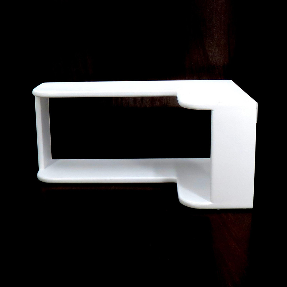 Кутова настінна полиця "Бараона ліва" зефір Миколаїв - фото 1