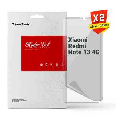 Плівка захисна Armorstandart Kit Clear + Matte Xiaomi Redmi Note 13 4G (ARM80709) Вінниця