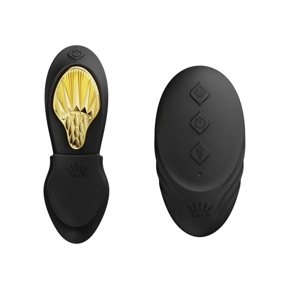 Вібратор у трусики AYA Zalo Obsidian Black на пульті управління Sex Aura Київ - фото 9