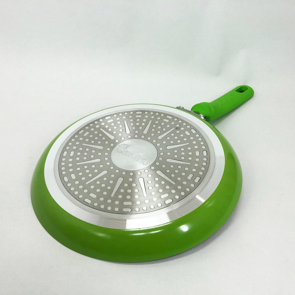 Легкая блинная сковорода, Блинная сковорода с ручкой, Сковородка для блинов антипригарная HA-98 Львов - изображение 6