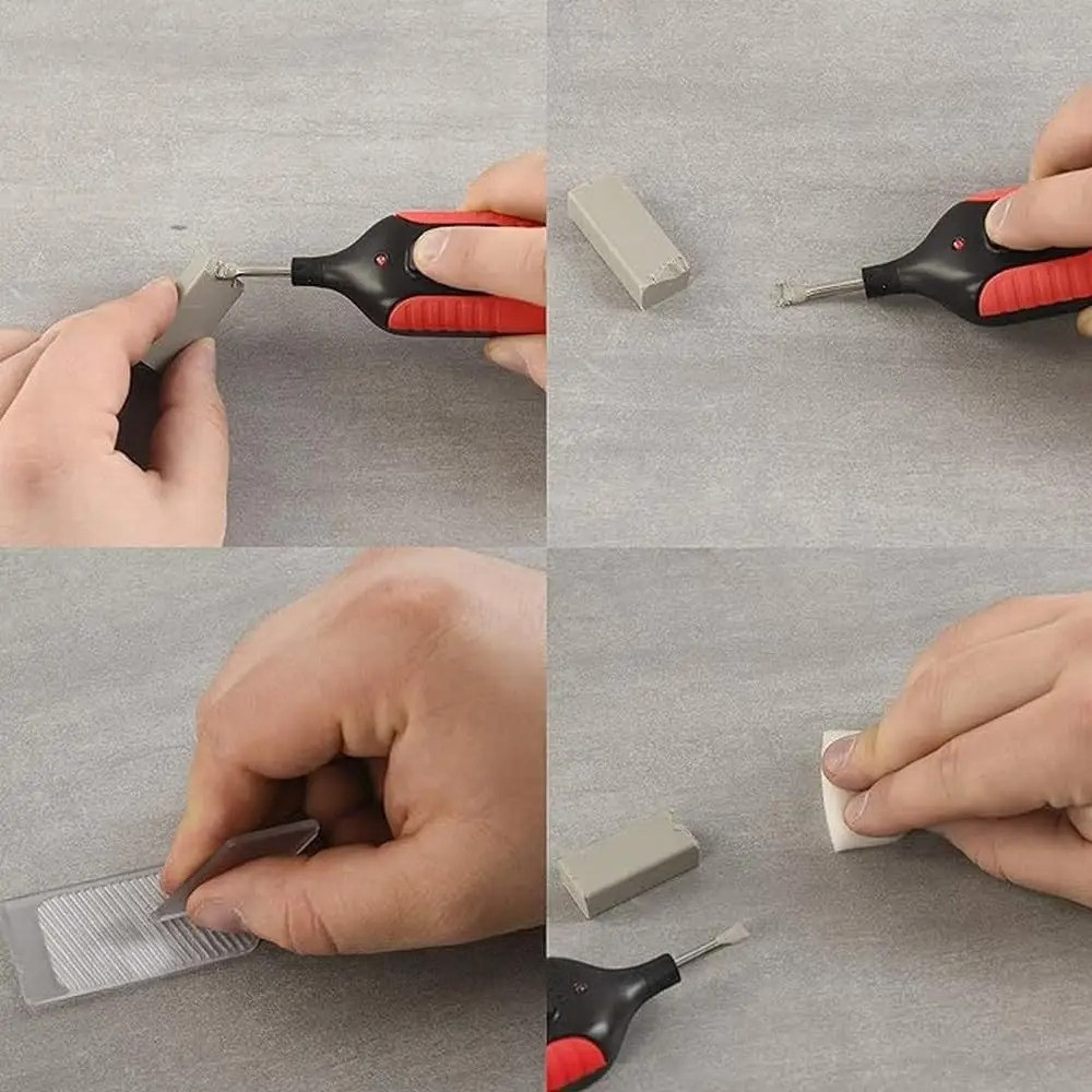 Ремонтний набір для плитки, в кейсі / Ремкомплект для сколів на плитці / Ремонтний набір для плитки Київ - фото 8