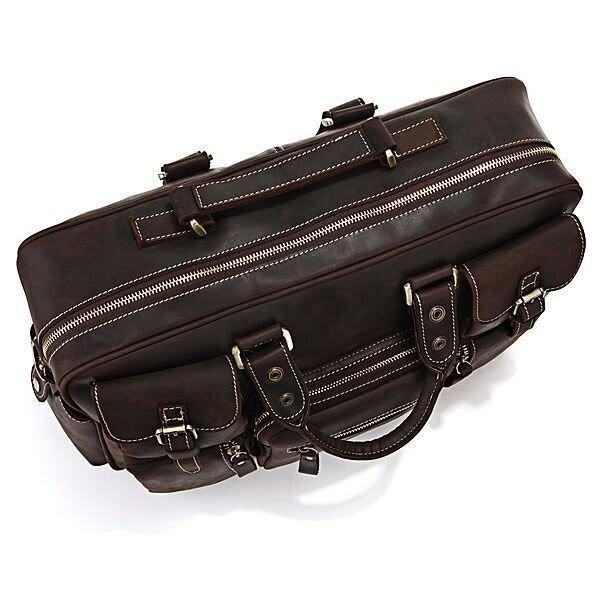 Сумка чоловіча Коричнева (Vintage) Київ - фото 10