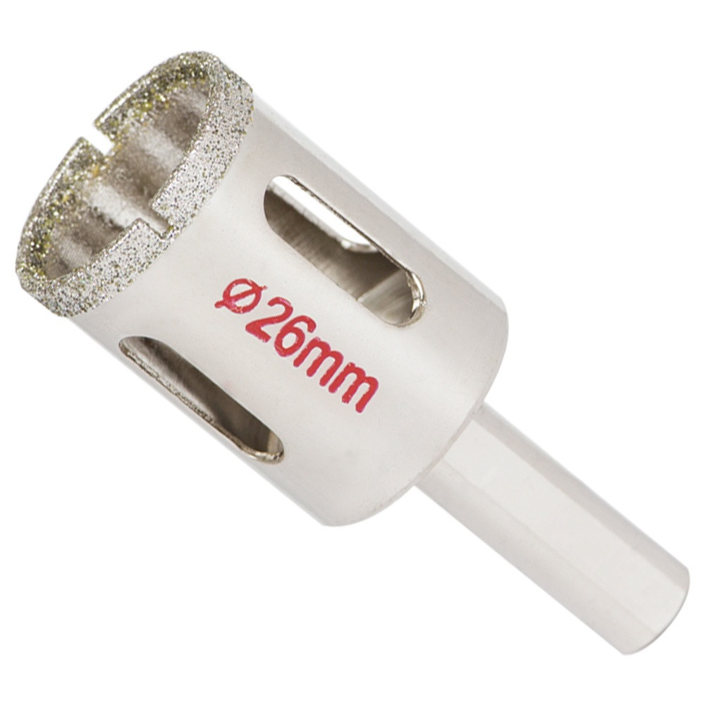 Коронка алмазна для кераміки та скла Ø 26 мм SIGMA (1541261) Київ - фото 1