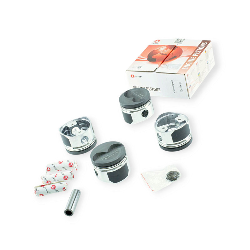 Поршня 1,4 (МЕМЗ) 77,75 (AMP) анодовані пальці Ланос Мукачево - фото 1