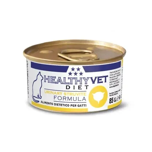 Влажный корм для взрослых кошек Kippy Healthyvet Diet Urinary Struvite для поддержания здоровья мочевыводящих путей, 85 г Винница