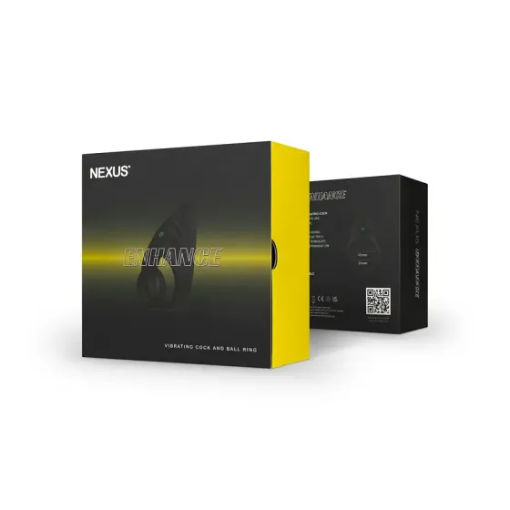Ерекційне віброкільце Nexus Enhance Vibrating Cock and Ball Ring, подвійне Львів