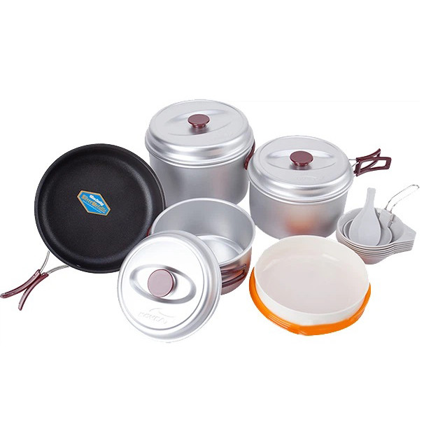Функциональная туристическая посуда, Набор посуды для кемпинговых путешествий, Посуда для похода XZ-50 Ивано-Франковск - изображение 3