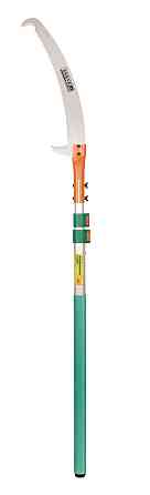 Ножівка садова MASTERTOOL з телескопічною алюмінієвою штангою 1.56-2.5 м лезо 470 мм 6TPI загартований зуб 14-6904 Коломия