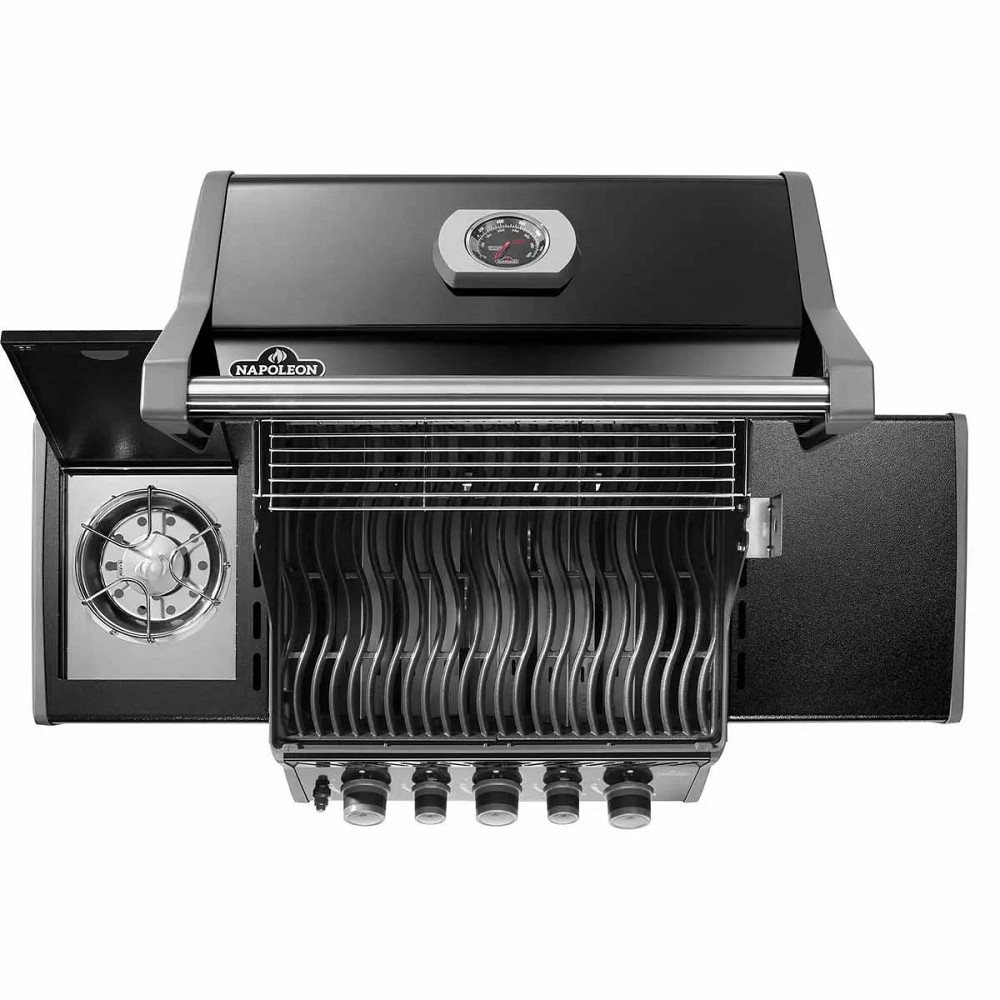 Газовый гриль Napoleon Rogue 425R с боковой горелкой Sizzle Zone и вертилём, черный RB425RSBPK-2-UA-R Код: 013123 Ровно - изображение 8