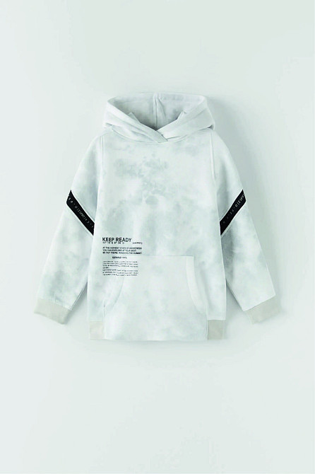 Худи, белая толстовка мужская, свитшот 2711253661 размер 44 Днепр - изображение 1