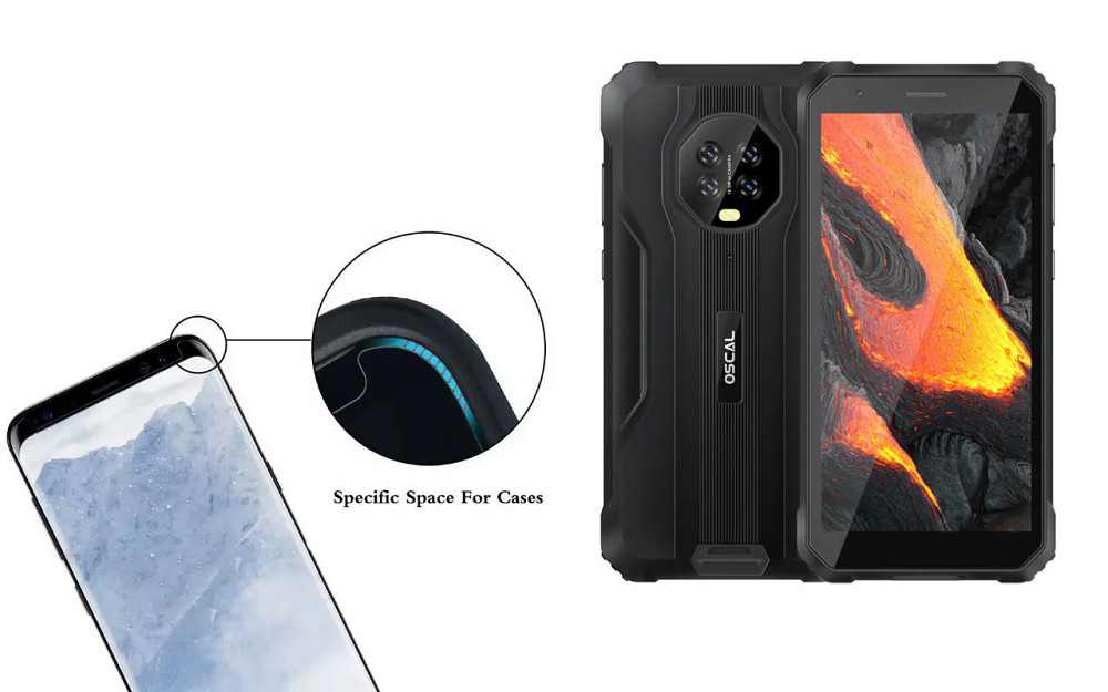 Защитное стекло HyperGlass Pro для Blackview Oscal S60, Oscal S60 Pro – максимальная чувствительность и защита Киев - изображение 3