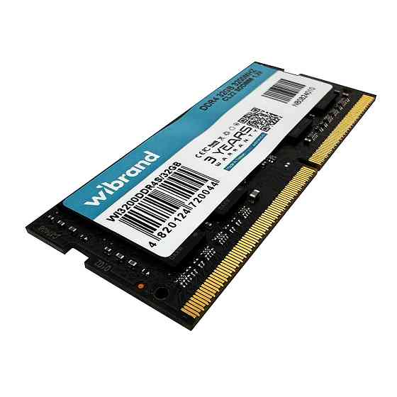 Оперативная память DDR4 Wibrand 32GB 3200MHz CL22 SODIMM Киев