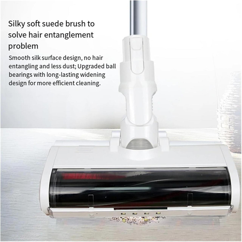 LED насадка-щітка для пилососа мʼяка оксамитова для Xiaomi Mijia 1C K10 G9 G10 та Dreame V8 V9B V9P V11 Київ - фото 4