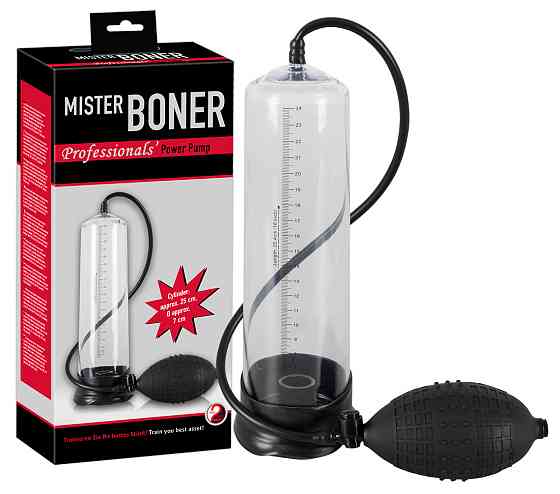 Мужская помпа - Mister Boner Professionals Power Pump Sex Aura Киев