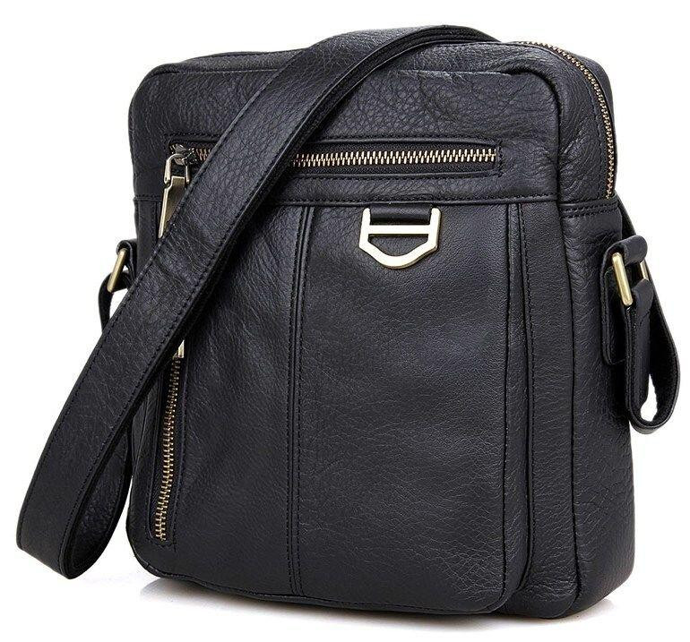 Сумка мужская Vintage 14436 через плечо Черная Киев - изображение 1