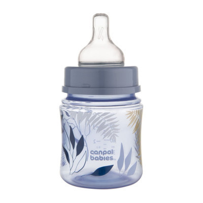 Пляшечка для годування Canpol babies Easystart GOLD 120 мл антикол. з широк. блакитна (35/239_blu) Вінниця - фото 2